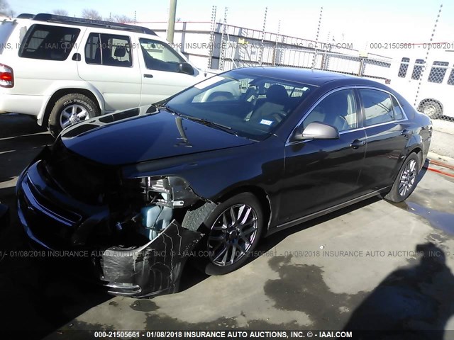 1G1ZC5EB6AF287938 - 2010 CHEVROLET MALIBU 1LT 灰色 照片 2