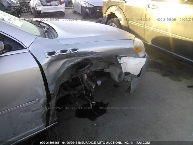 1G4HD57227U233808 - 2007 BUICK LUCERNE CXL SILVER photo 6