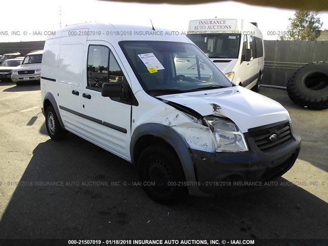 NM0LS7CN5DT164062 - 2013 FORD TRANSIT CONNECT XL WHITE photo 1