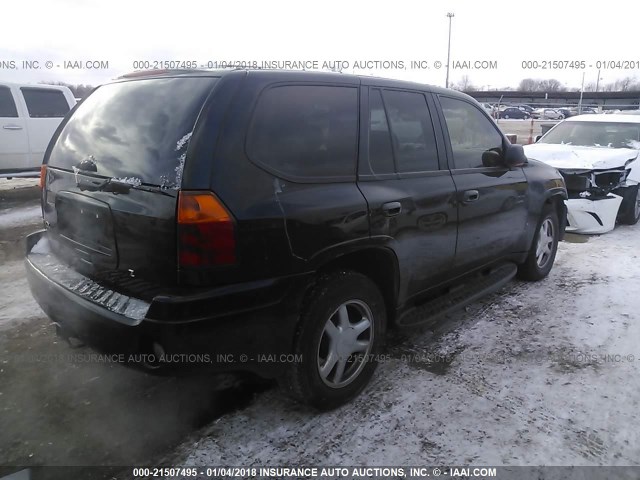 1GKDT13S422354630 - 2002 GMC ENVOY BLACK photo 4