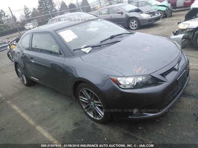 JTKJF5C73C3035670 - 2012 TOYOTA SCION TC 灰色 照片 1