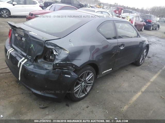 JTKJF5C73C3035670 - 2012 TOYOTA SCION TC 灰色 照片 4