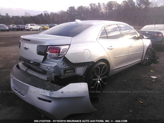1G11C5SL5FF351775 - 2015 CHEVROLET MALIBU 1LT SILVER photo 4