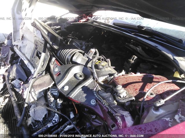 1FAHP60A44Y107155 - 2004 FORD THUNDERBIRD  BURGUNDY photo 10