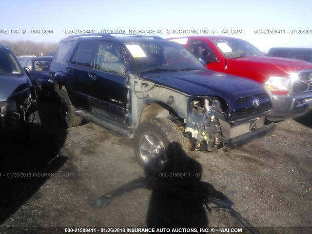 JTEBU17R470127346 - 2007 TOYOTA 4RUNNER LIMITED BLUE photo 1