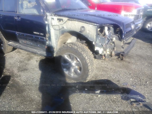 JTEBU17R470127346 - 2007 TOYOTA 4RUNNER LIMITED BLUE photo 6