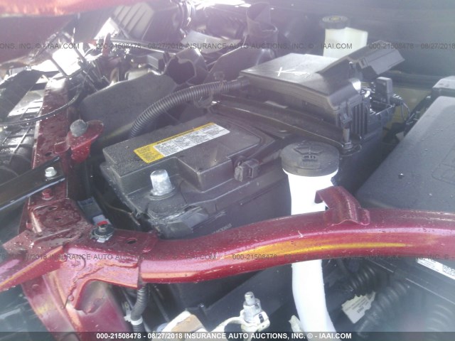 LRBFXBSA0HD147770 - 2017 BUICK ENVISION ESSENCE Շագանակագույն լուսանկար 10