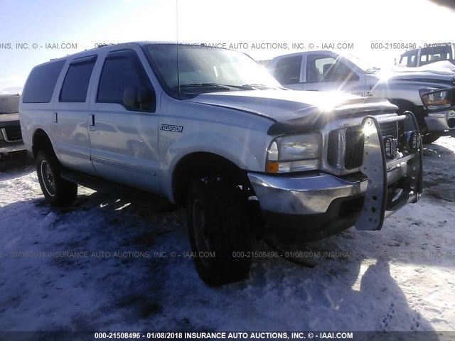 1FMNU41S6YED78223 - 2000 FORD EXCURSION XLT SILVER photo 1