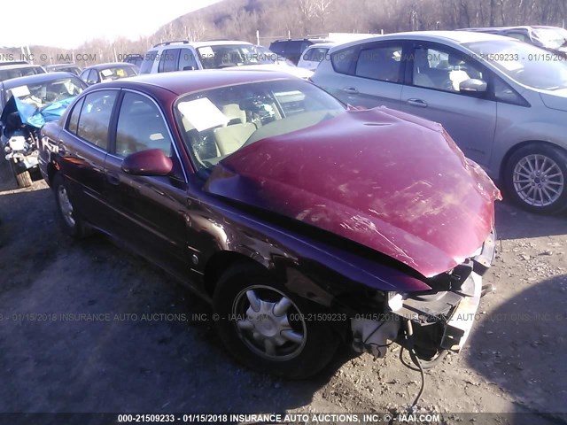 1G4HP54K714275992 - 2001 BUICK LESABRE CUSTOM BURGUNDY photo 1