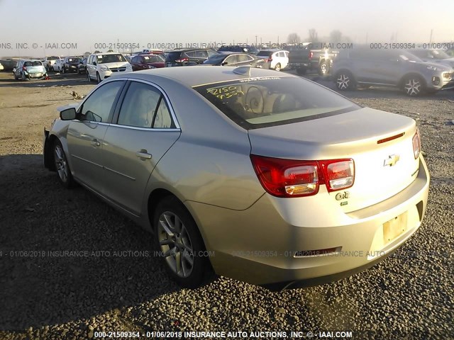 1G11C5SL8FF256580 - 2015 CHEVROLET MALIBU 1LT 棕色 照片 3
