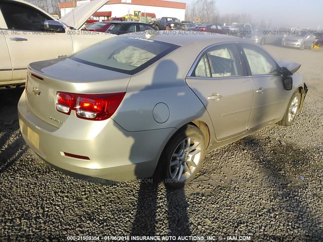 1G11C5SL8FF256580 - 2015 CHEVROLET MALIBU 1LT 棕色 照片 4