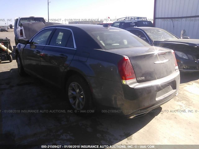 2C3CCAAG2FH930285 - 2015 CHRYSLER 300 LIMITED GRAY photo 3