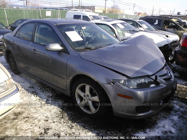 1YVHP80C285M41953 - 2008 MAZDA 6 I GRAY photo 1