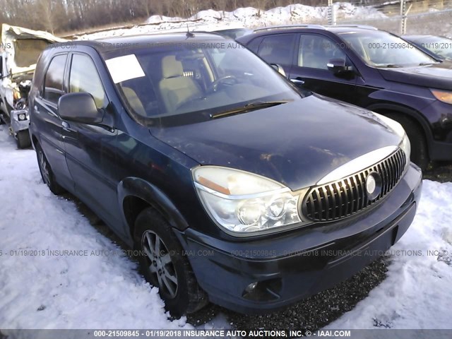 3G5DA03E84S525691 - 2004 BUICK RENDEZVOUS CX/CXL Dark Blue photo 1