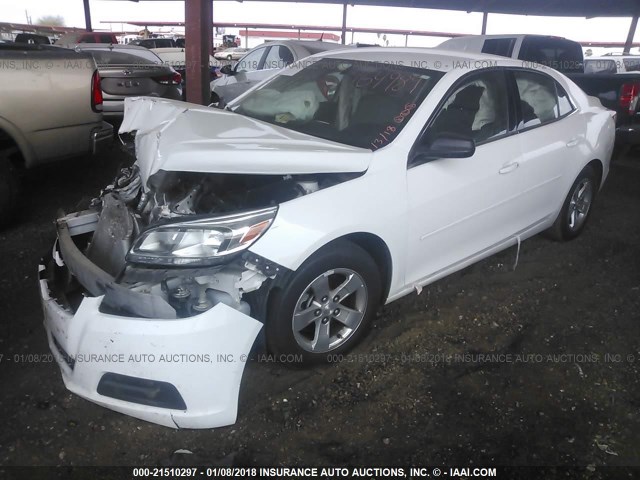 1G11A5SAXDF230211 - 2013 CHEVROLET MALIBU LS 白色 照片 2