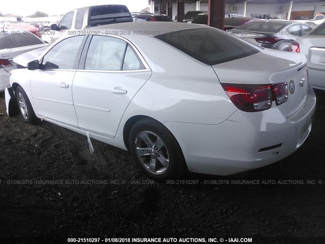 1G11A5SAXDF230211 - 2013 CHEVROLET MALIBU LS 白色 照片 3