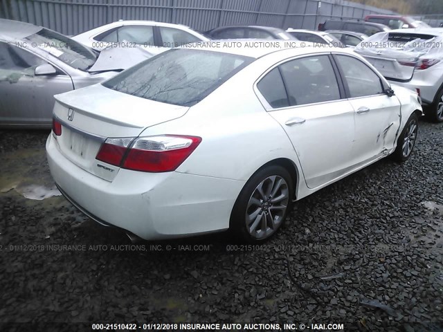 1HGCR2F51DA045175 - 2013 HONDA ACCORD SPORT 白色 照片 4