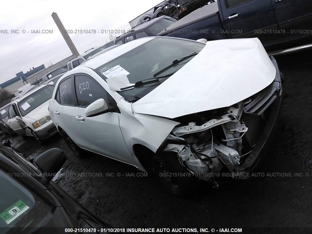 2T1BURHEXGC533202 - 2016 TOYOTA COROLLA L/LE/LE PLS/PRM/S/S PLS WHITE photo 1