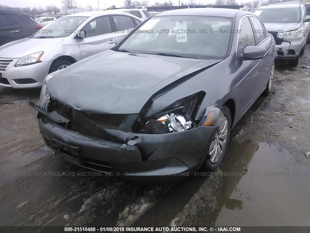 1HGCP26369A154002 - 2009 HONDA ACCORD LX GRAY photo 6