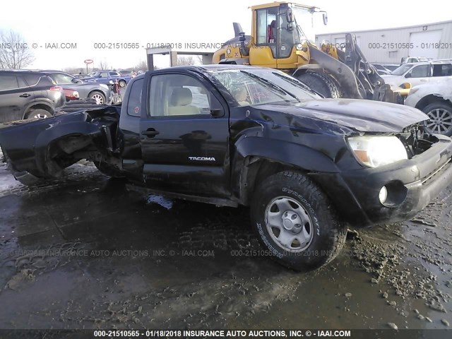 5TEUU42N55Z093837 - 2005 TOYOTA TACOMA ACCESS CAB Schwarz Foto 1