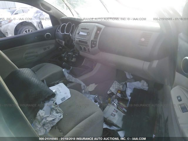 5TEUU42N55Z093837 - 2005 TOYOTA TACOMA ACCESS CAB Schwarz Foto 5