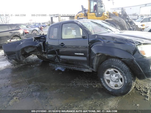 5TEUU42N55Z093837 - 2005 TOYOTA TACOMA ACCESS CAB Schwarz Foto 6