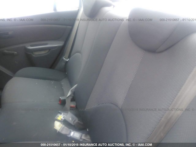 KNADE123066082637 - 2006 KIA RIO RED photo 8