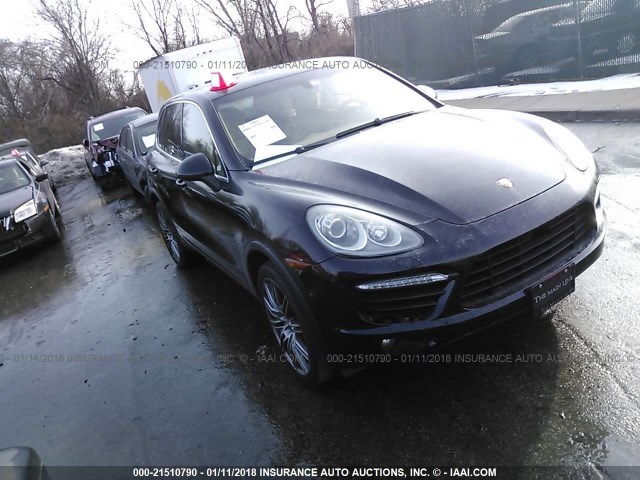 WP1AC2A21BLA86541 - 2011 PORSCHE CAYENNE TURBO BLACK photo 1