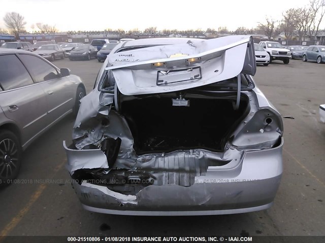 KL1TD56688B019252 - 2008 CHEVROLET AVEO LS 银色 照片 6