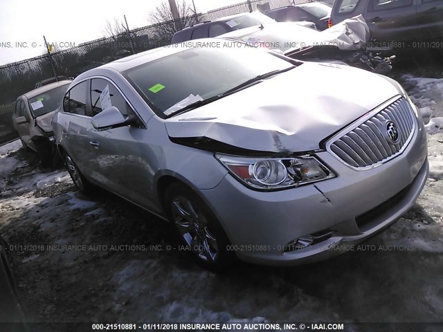 1G4GE5GD1BF312572 - 2011 BUICK LACROSSE CXS GRAY photo 1