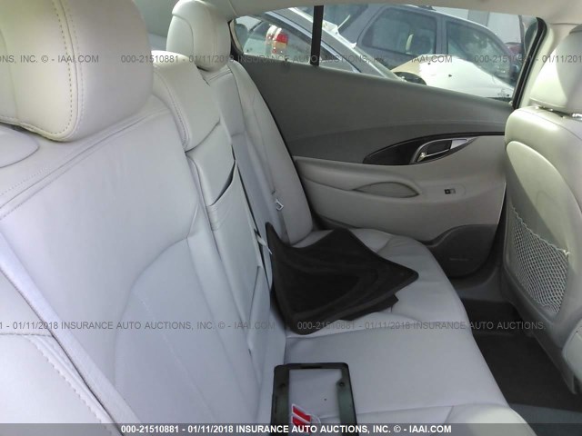 1G4GE5GD1BF312572 - 2011 BUICK LACROSSE CXS GRAY photo 8