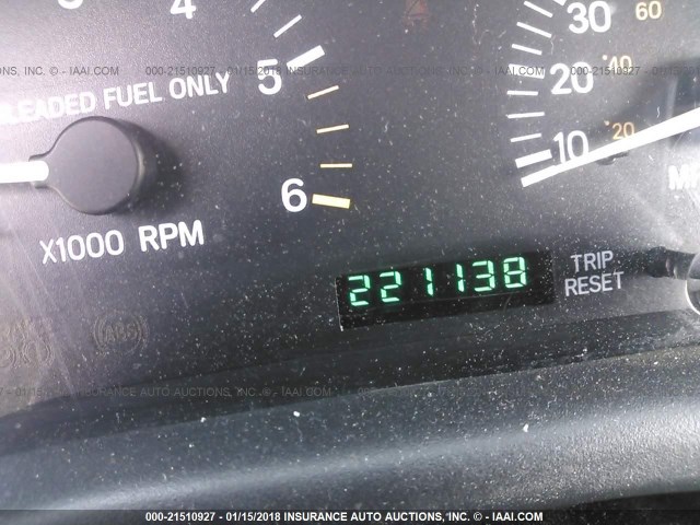 1J4FJ68S2WL171821 - 1998 JEEP CHEROKEE SPORT/CLASSIC შავი ფოტო 7