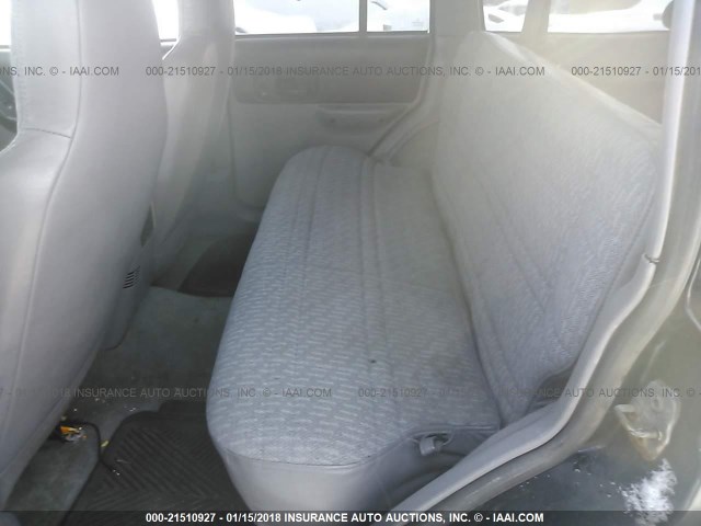 1J4FJ68S2WL171821 - 1998 JEEP CHEROKEE SPORT/CLASSIC შავი ფოტო 8