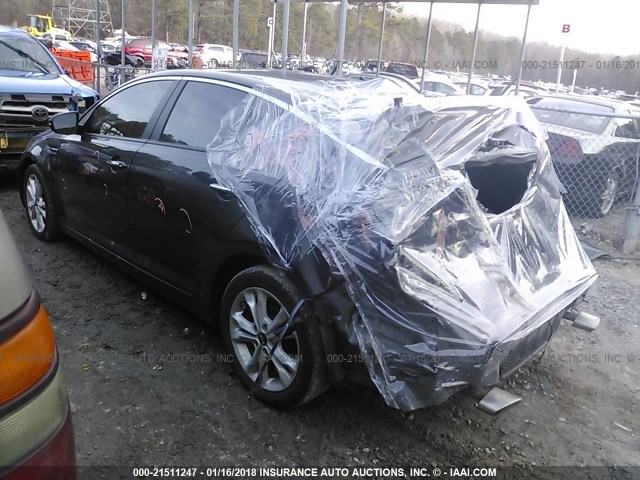 KNAGN4A72B5061680 - 2011 KIA OPTIMA EX/SX GRAY photo 3