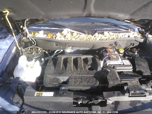 1C4NJDEB0GD802801 - 2016 JEEP COMPASS LATITUDE Schwarz Foto 10