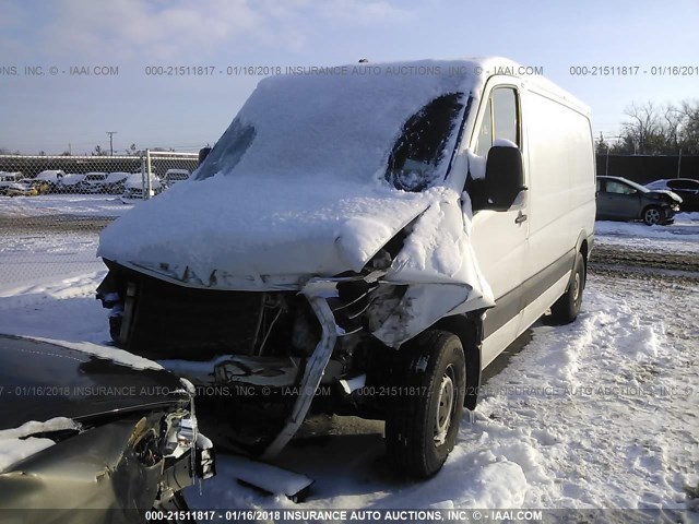 WDYPE7CC8E5870897 - 2014 FREIGHTLINER Sprinter 2500 WHITE photo 2