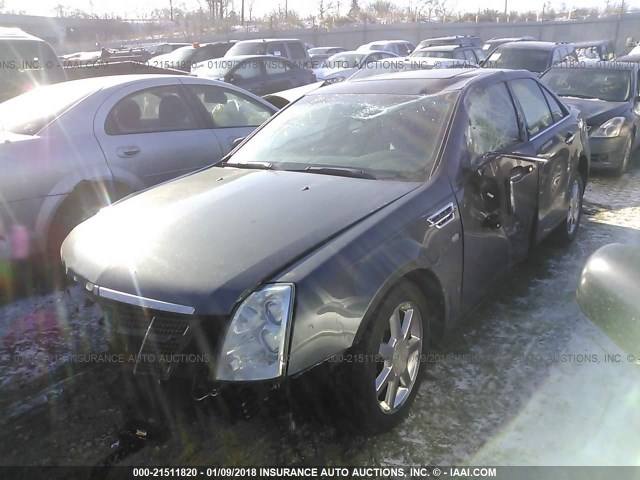 1G6DC67A480179782 - 2008 CADILLAC STS GRAY photo 2