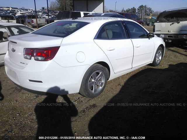 1G11B5SL2EF222734 - 2014 CHEVROLET MALIBU LS Ağ foto 4
