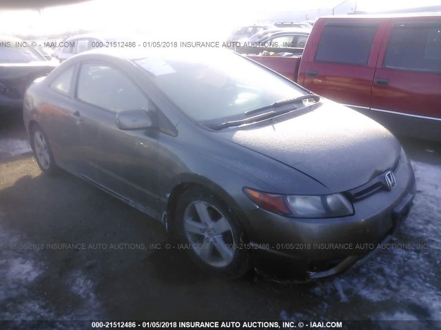 2HGFG12988H578072 - 2008 HONDA CIVIC EXL ნაცრისფერი ფოტო 1