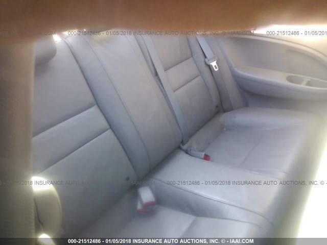 2HGFG12988H578072 - 2008 HONDA CIVIC EXL ნაცრისფერი ფოტო 8