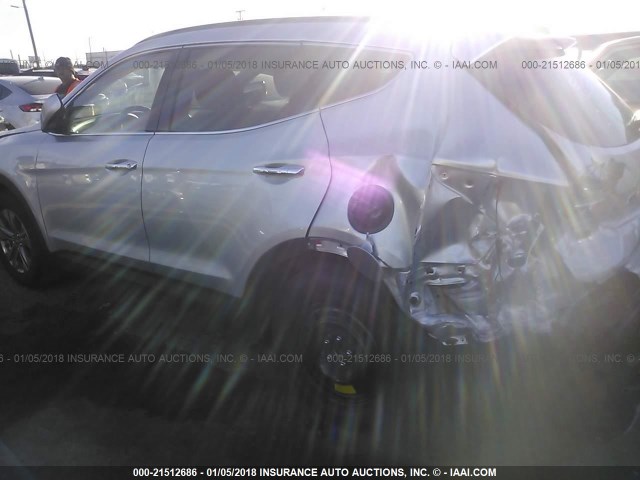 5XYZU3LB0GG367317 - 2016 HYUNDAI SANTA FE SPORT  SILVER photo 3