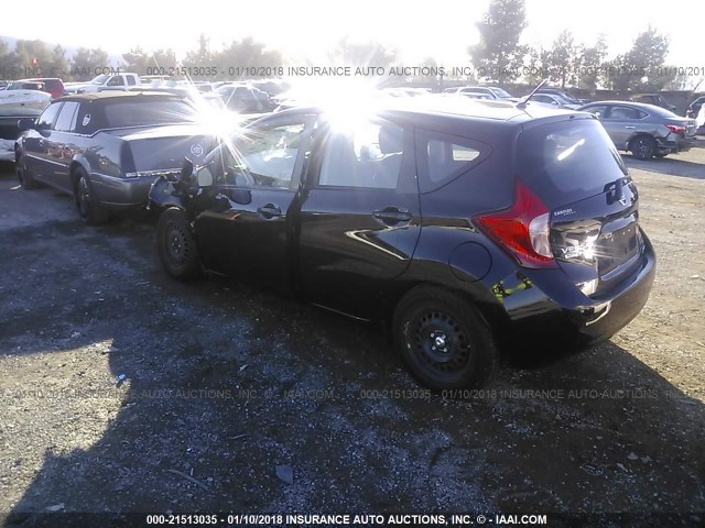 3N1CE2CP3EL402935 - 2014 NISSAN VERSA NOTE S/S PLUS/SV/SL BLACK photo 3