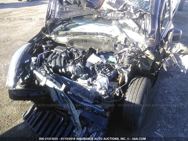 3N1CE2CP3EL402935 - 2014 NISSAN VERSA NOTE S/S PLUS/SV/SL BLACK photo 6