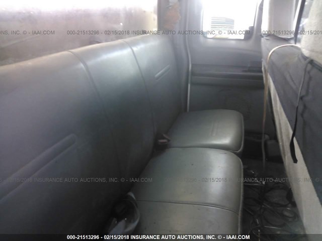 1FTNX21L33EB72794 - 2003 FORD F250 WHITE photo 8