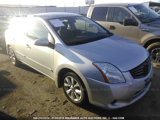 3N1AB6AP1BL653619 - 2011 NISSAN SENTRA 2.0/2.0S/SR/2.0SL SILVER photo 1