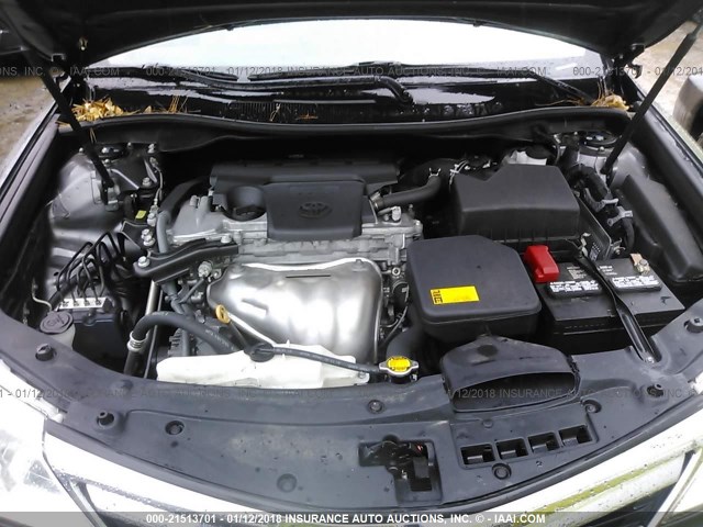 4T1BF1FK9EU404805 - 2014 TOYOTA CAMRY L/SE/LE/XLE GRAY photo 10