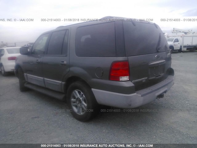 1FMPU15L33LC33980 - 2003 FORD EXPEDITION XLT GRAY photo 3