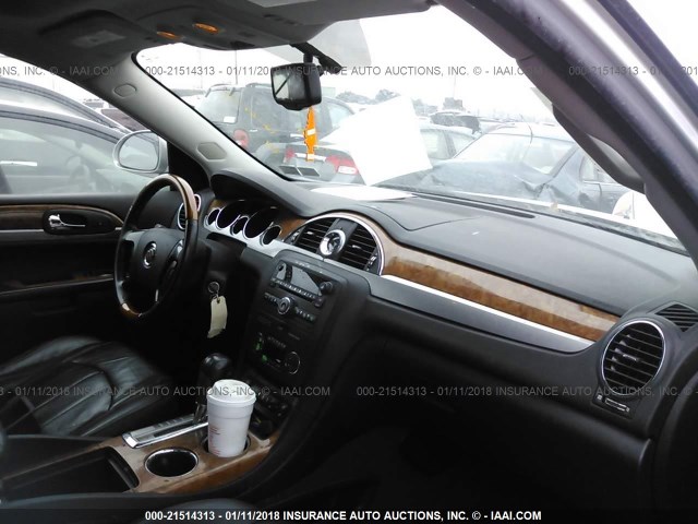 5GAKRBED4BJ216258 - 2011 BUICK ENCLAVE CXL ვერცხლისფერი ფოტო 5