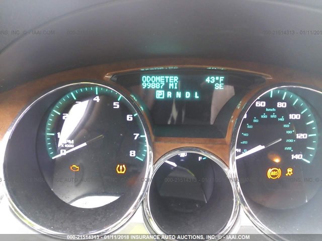 5GAKRBED4BJ216258 - 2011 BUICK ENCLAVE CXL ვერცხლისფერი ფოტო 7