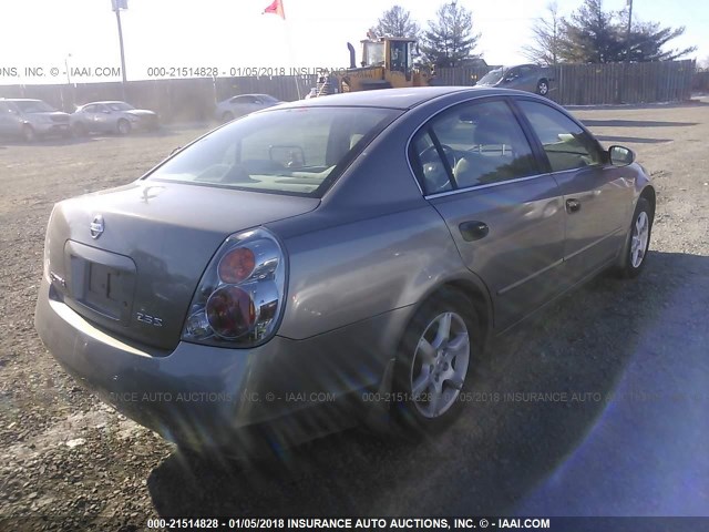 1N4AL11D54C109566 - 2004 NISSAN ALTIMA S/SL Pewter photo 4